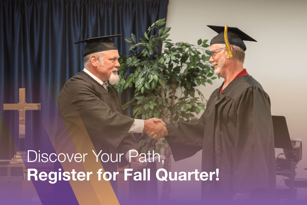 Fall Quarter 2026 Registration now available.